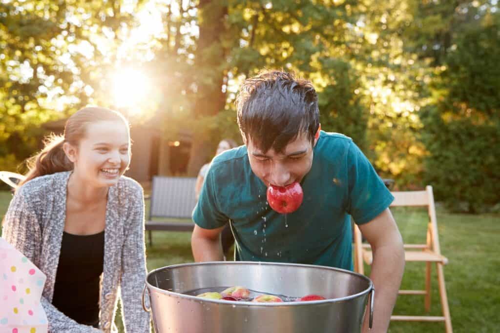 Bobbing For Apples Halloween Traditions